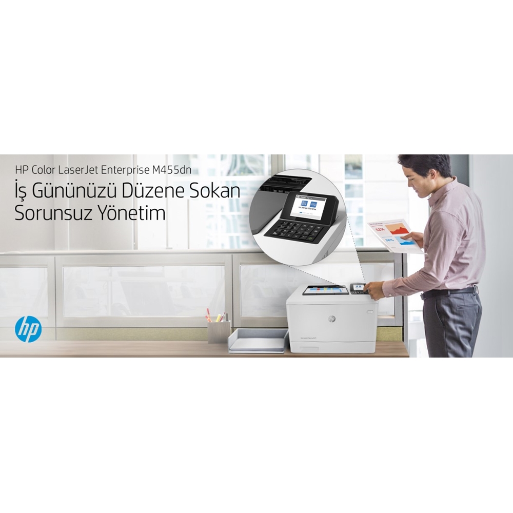 HP Color LaserJet Enterprise M455dn Yazıcı