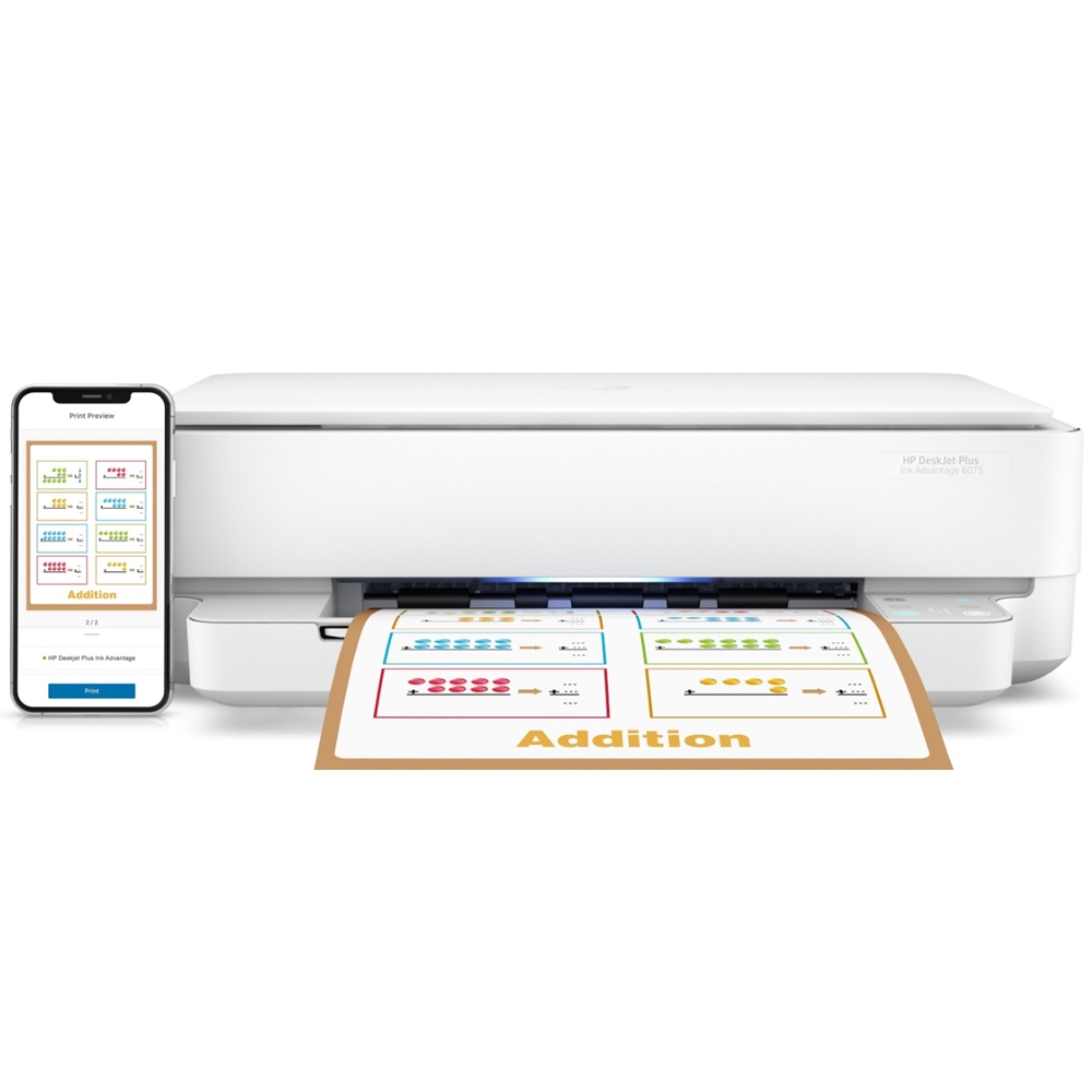 HP DeskJet Plus Ink Advantage 6075 Hepsi Bir Arada Yazıcı