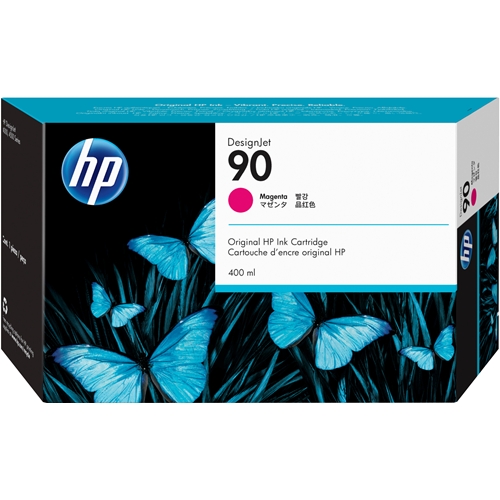 HP 90 Magenta 400 ml. Macenta Orijinal Plotter Designjet Mürekkep Kartuşu (C5063A)