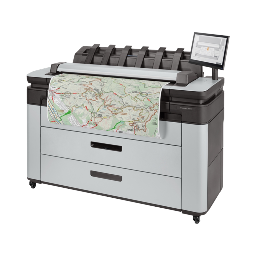 HP DesignJet XL 3600 36 inç (914mm) MFP Çok İşlevli Plotter Yazıcı (6KD23H)