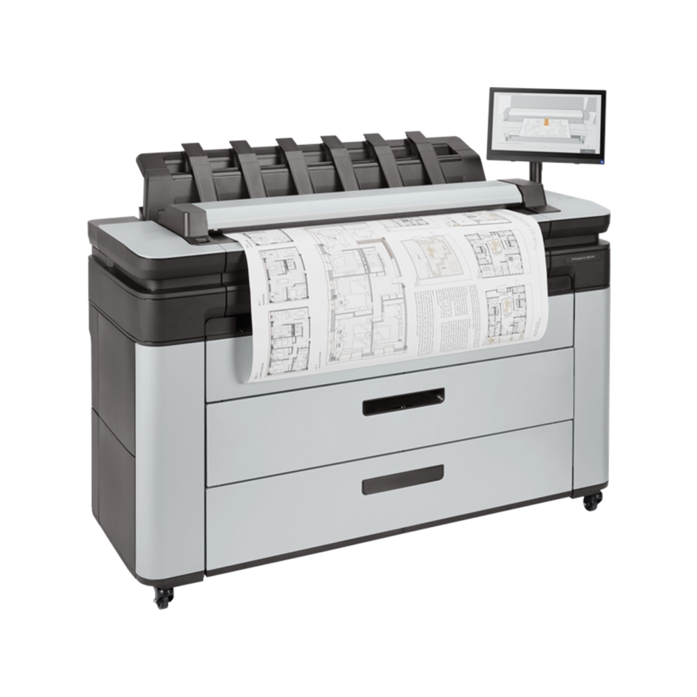 HP DesignJet XL 3600 36 inç (914mm) MFP Çok İşlevli Plotter Yazıcı (6KD23H)