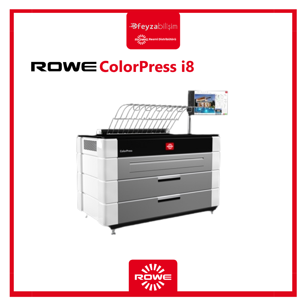 ROWE ColorPress i8 Profesyonel geniş format renkli yazıcı